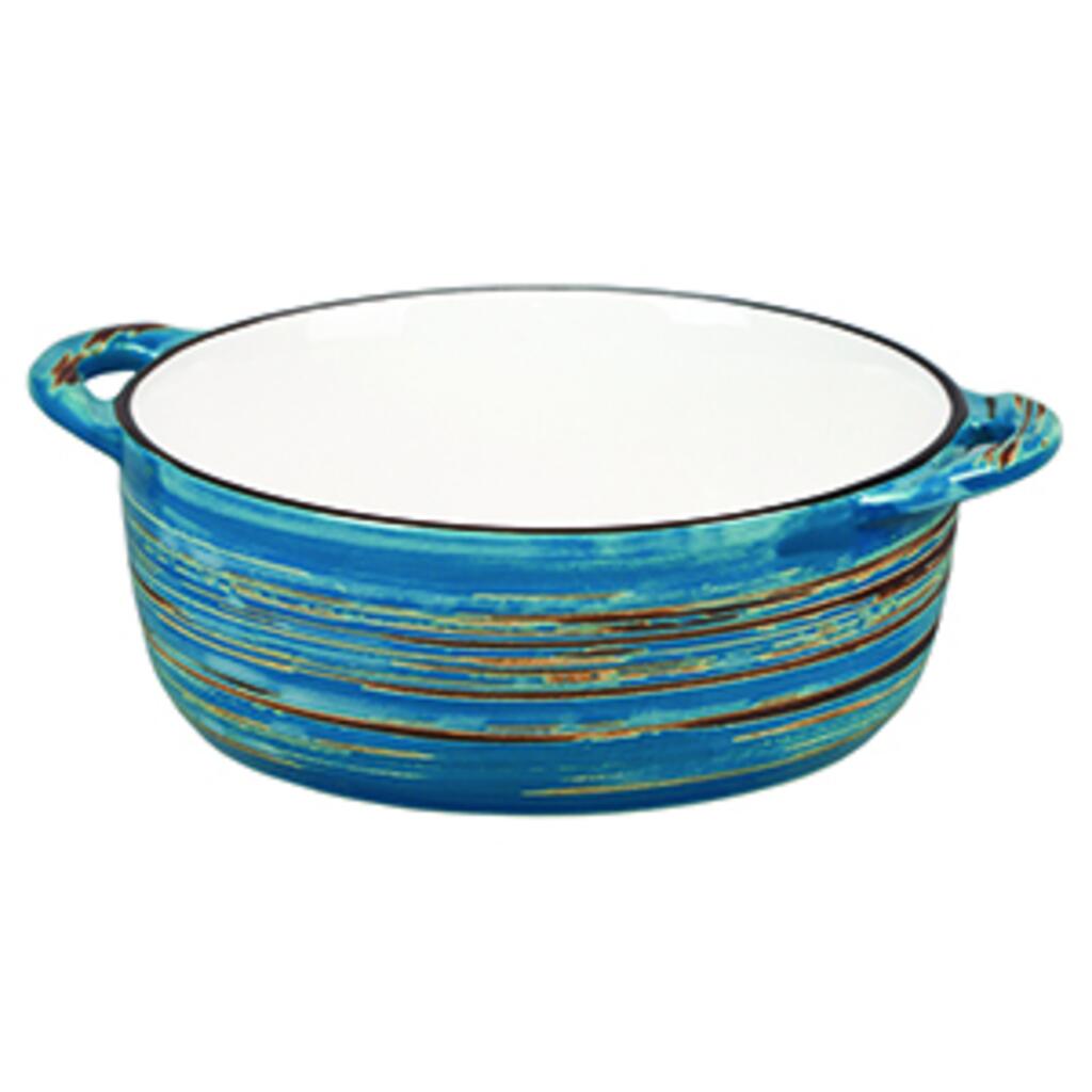 Бульонница 550 мл d 14,5 см h5,5 см с ручками Texture Dark Blue P.L. Proff Cuisine [6]