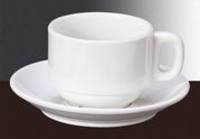 Блюдце кофейное фарфор FAIRWAY к чашке 4892B 200мл