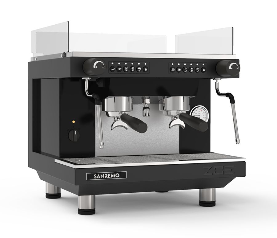 Кофемашина Sanremo Zoe Compact  SED (автомат) 2 гр. чёрная