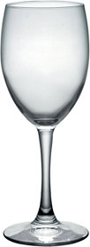 Бокал для вина 250 мл. d=72, h=185 мм красн. Диамант /6/ /4324/ (166301)  Diamante