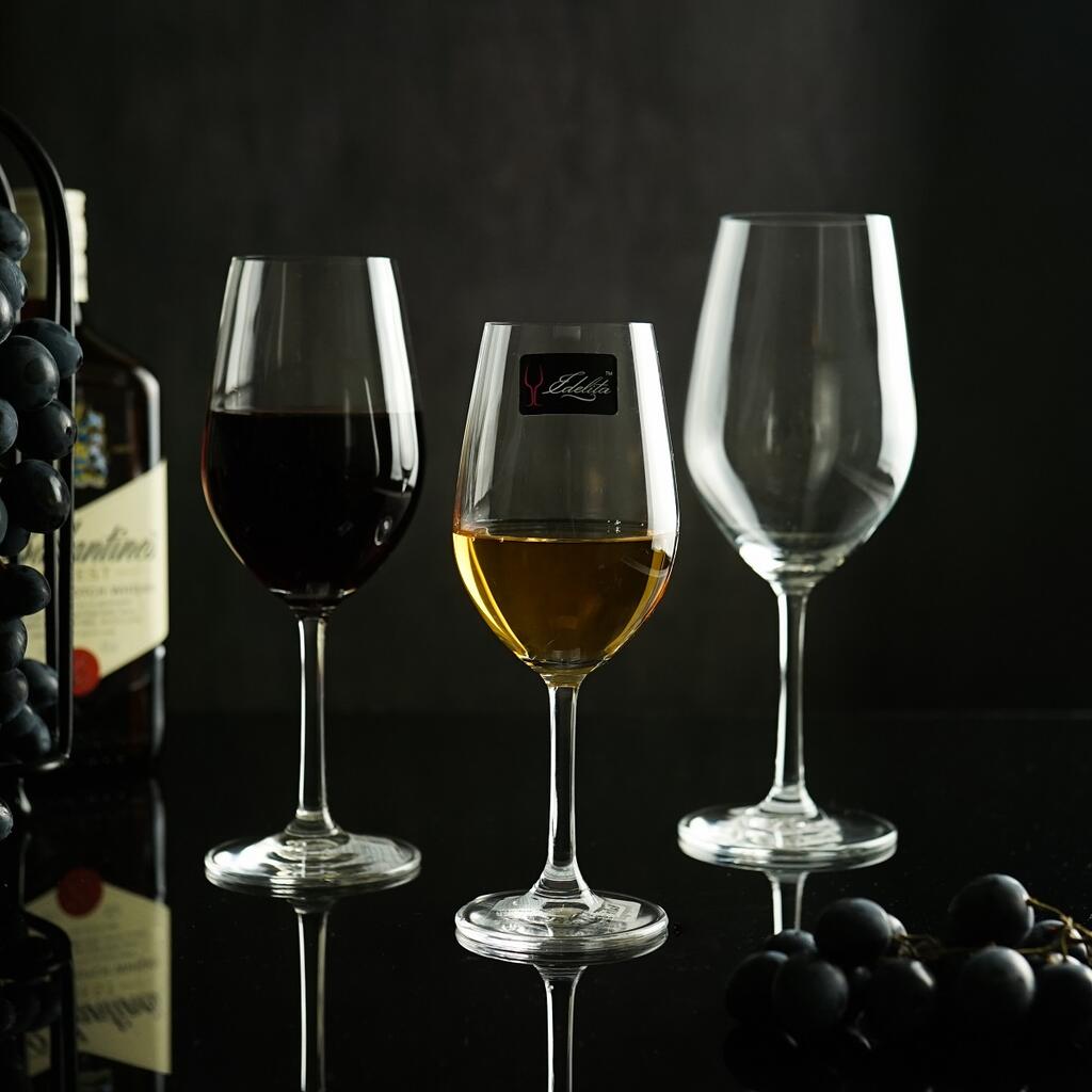 Бокал для вина 250 мл хр. стекло Cafe "Edelita" d 5 см h18,5 см P.L. - BarWare [6]