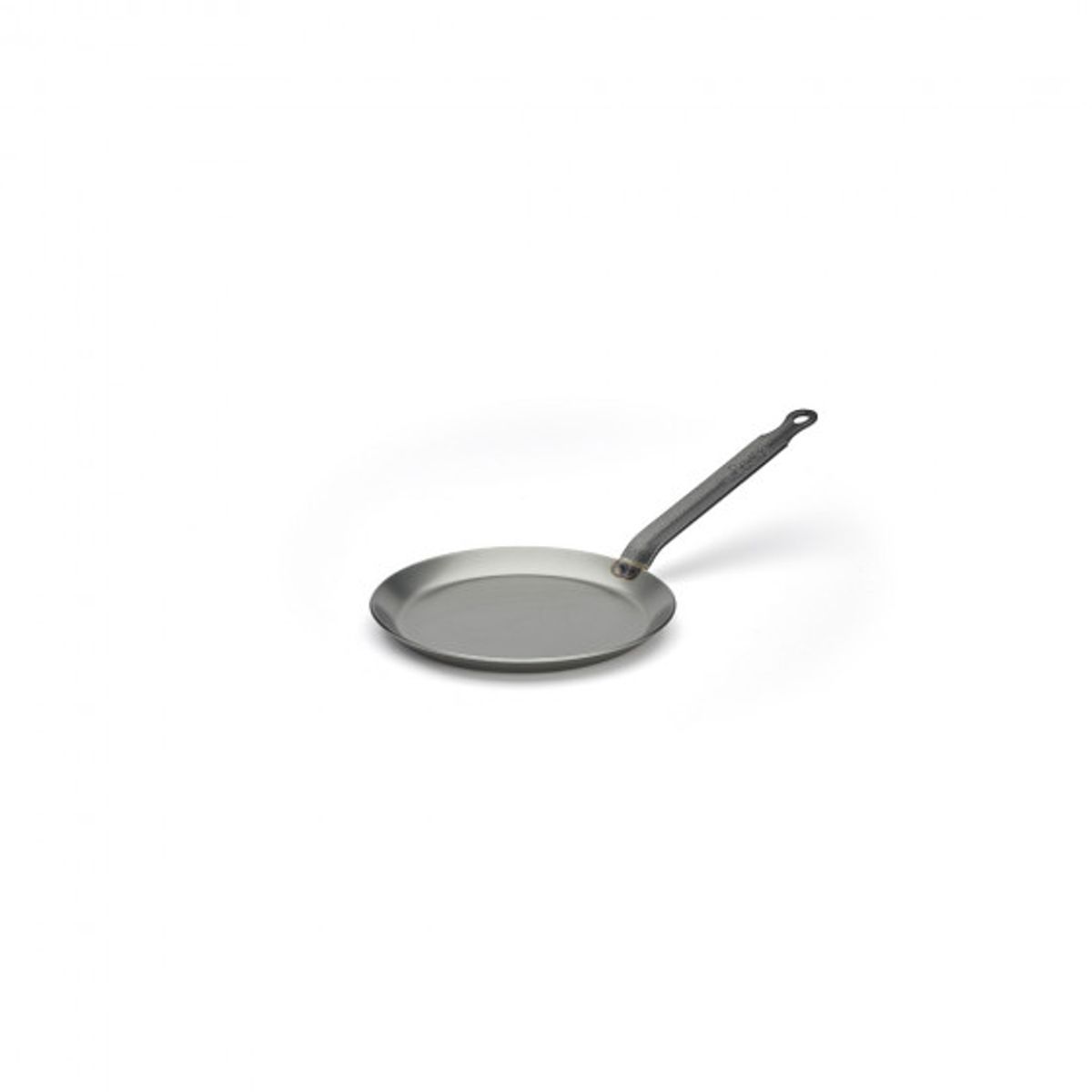 Сковорода для блинов d=18 см. h=1,5 см. 0,35 л. белая сталь (индукция) Carbone Steel De Buyer (5120.18) /1/5/