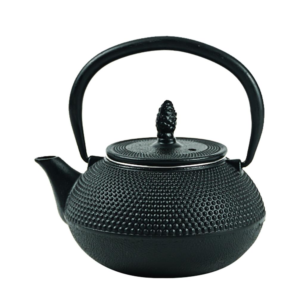 Чайник 850 мл с ситом Black iron чугун d 15 см h8,5 см черный P.L. Proff Cuisine [1]