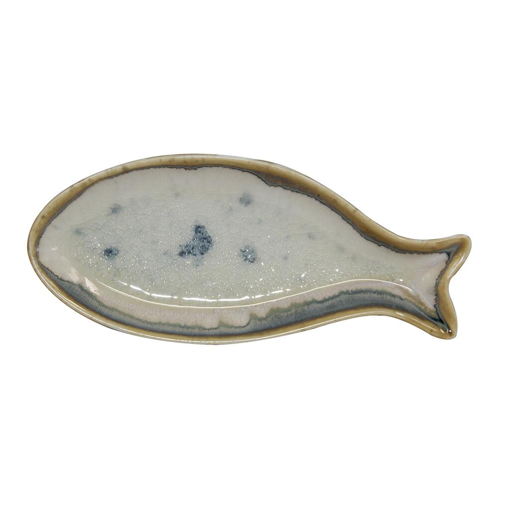 Блюдо для подачи 15,6*6,6 см h1,5 см Fish Pearl Blue Frutti di Mare P.L. [1]