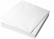 Салфетка бумажная белая 330х330 мм 300 шт