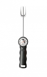 Термометр-вилка для барбекю 35 см. (0 - +120С) Tellier 
