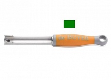 Нож для вырезания сердцевины d=20 мм. зеленая ручка De Buyer 