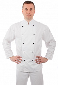 Куртка шеф-повара белая мужская [00001]