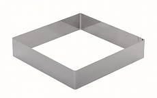 Форма для торта квадратная 240 мм, нержавеющая сталь