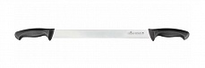 Нож для сыра с двумя ручками 300 мм Colour Luxstahl [WX-SL431]