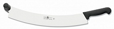 Нож для сыра/пиццы 380 мм с ручкой черный Icel 