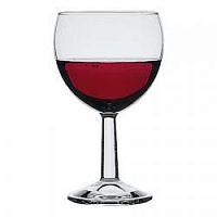 Бокал для вина 195 мл. d=73, h=126 мм красн. Банкет Б /24/ Banquet