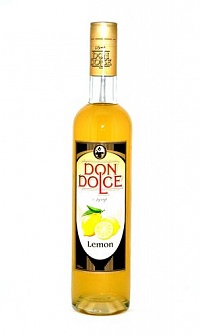 Лимон* 0,7л сироп Дон Дольче рекомендован Б.А.Р. /6/ 