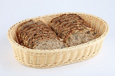 Корзина для хлеба овальная 28,5х17х8,5 см. полиротанг APS 