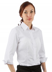 Рубашка женская белая