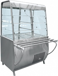 Прилавок-витрина холодильный «Премьер» ПВВ-70Т-С-01
