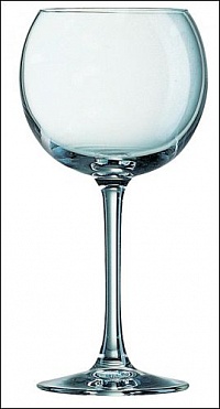 Бокал для вина 350 мл. d=72/90, h=182 мм бел. Каберне Балон /6/ Cabernet (Kwarx)
