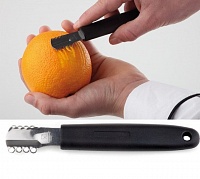 Нож для цедры карбовочный 15 см. d=0,3+0,4 см. APS 