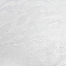 Скатерть «Валенсия» 1,50х1,50 м белая флор [00-white]