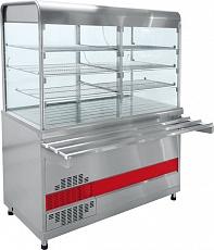 Прилавок-витрина холодильный «Аста» ПВВ-70КМ-С-01-ОК